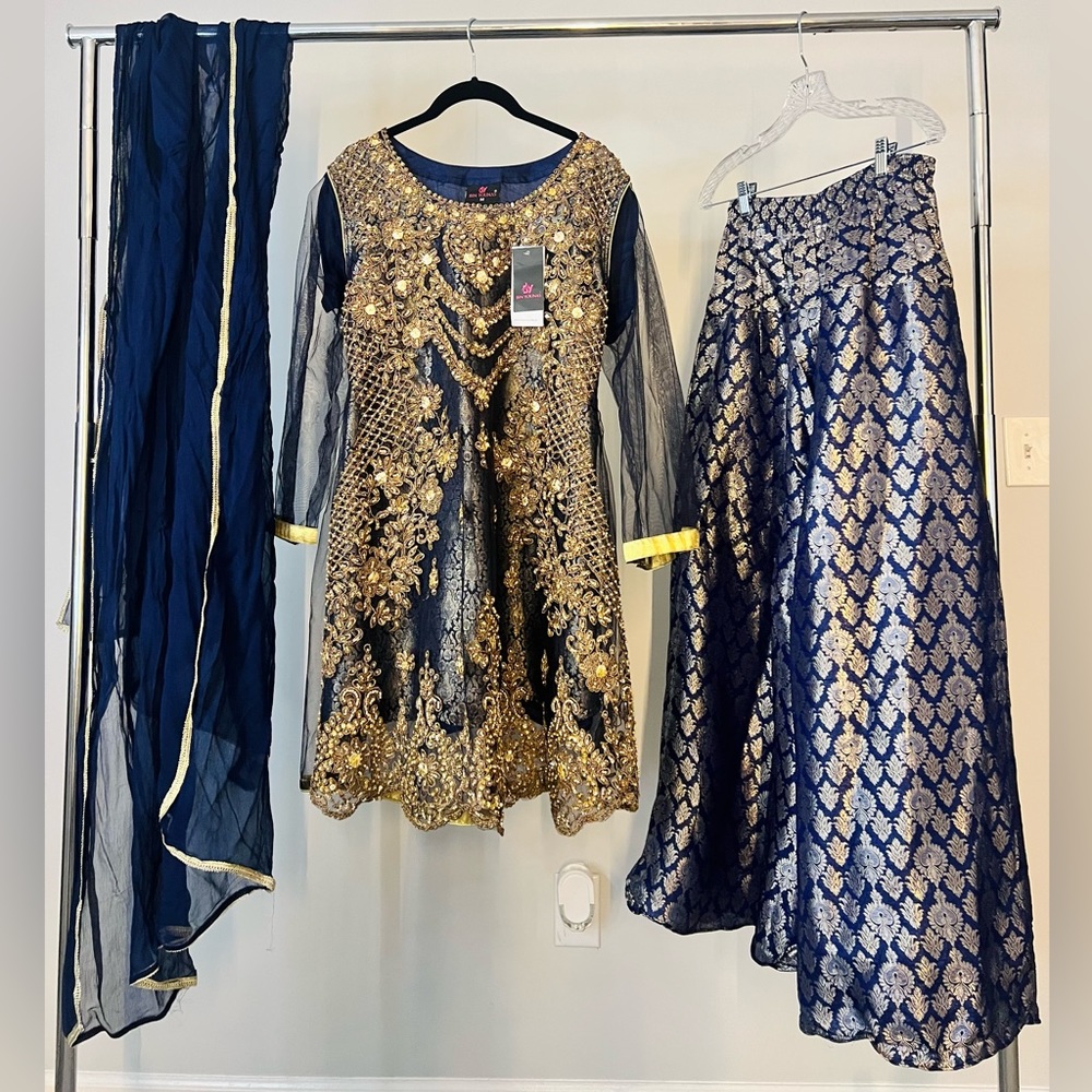 Pakistani/Indian Gharara set